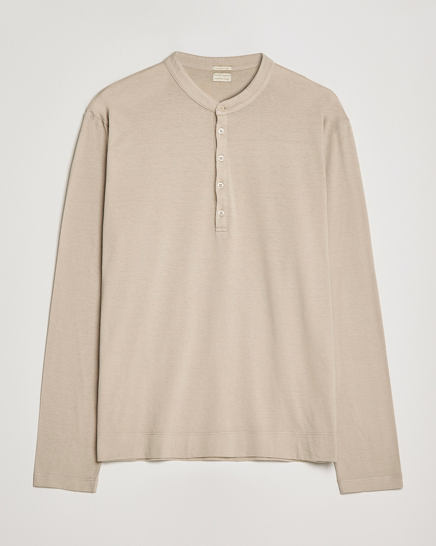 Herren | Pullover | Massimo Alba | Hawai Cotton/Cashmere Henley Chalk