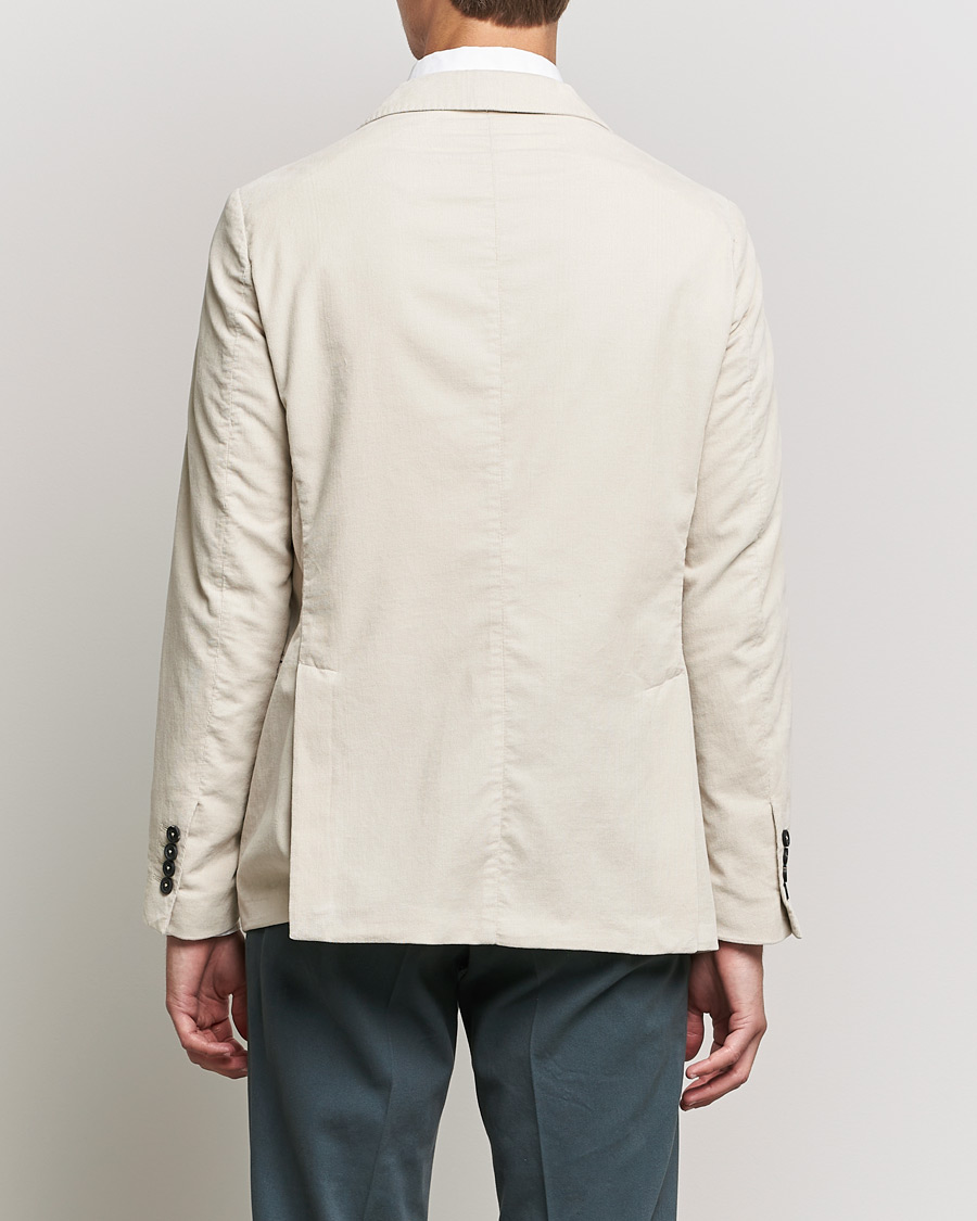 Herren | Sakkos | Massimo Alba | Baby Corduroy Blazer Chalk