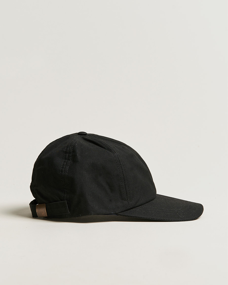 Herren | Mackintosh Tipping Baseball Cap Black | Mackintosh | Tipping Baseball Cap Black