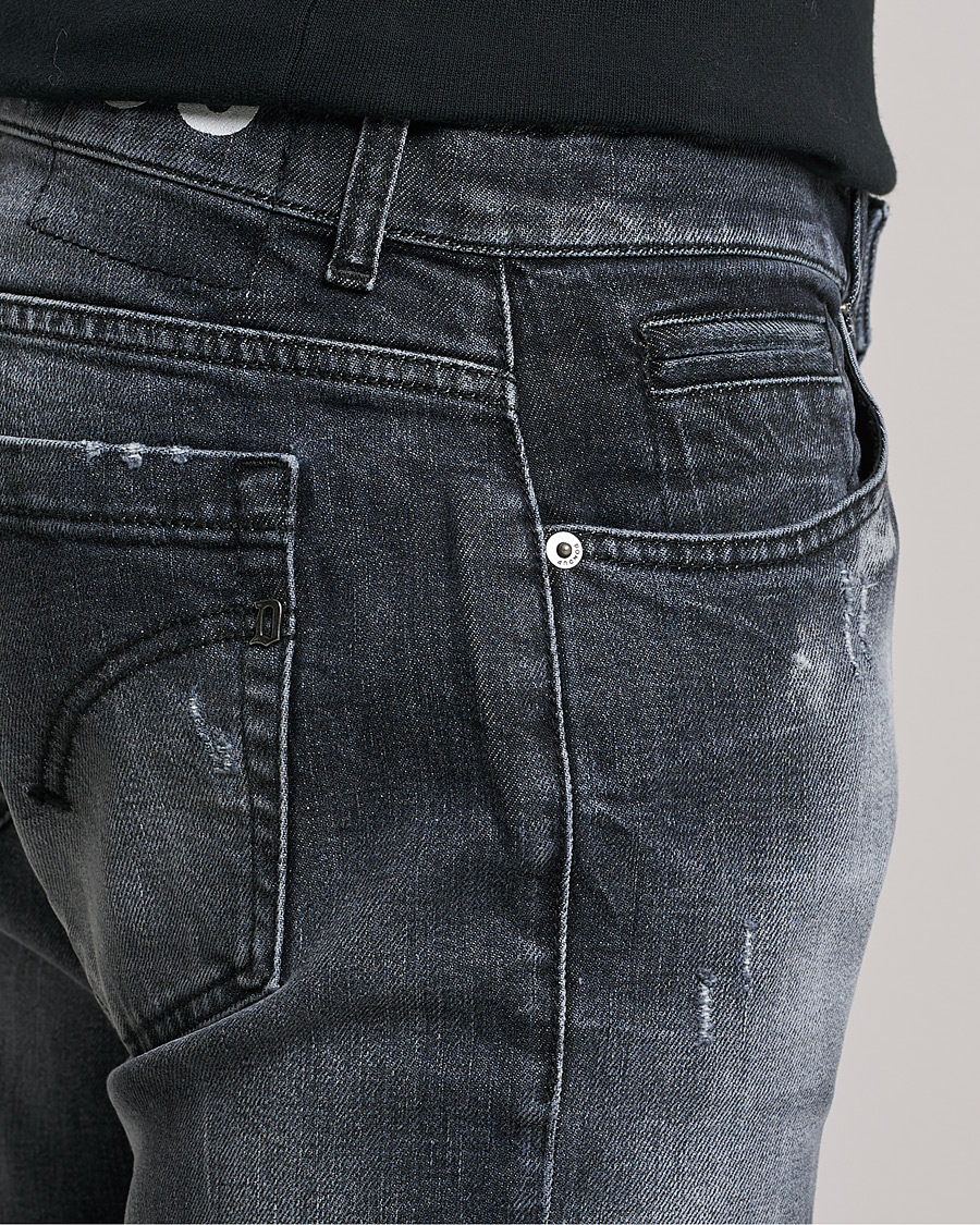Herren | Jeans | Dondup | George Destroyed Jeans Grey/Black