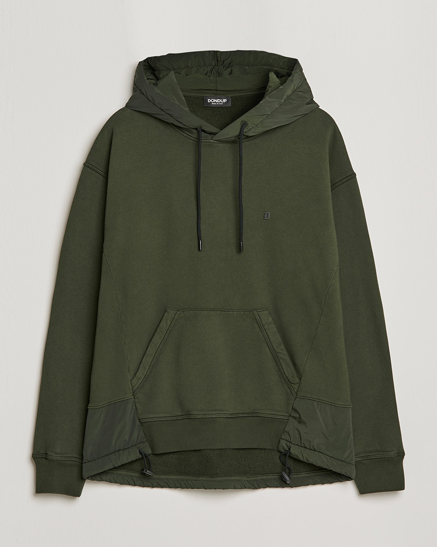 Herren | Pullover | Dondup | Felpa Cotton Hoodie Green