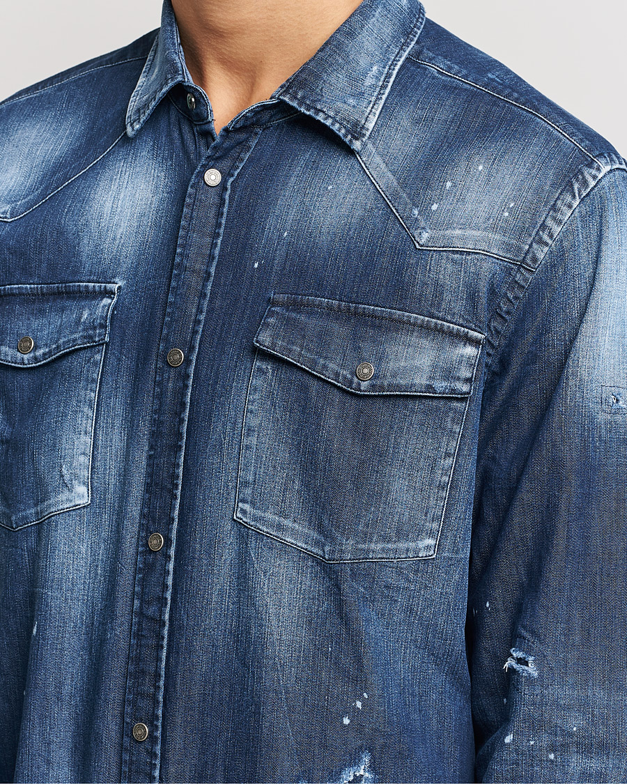 Herren | Hemden | Dondup | Denim Shirt Blue