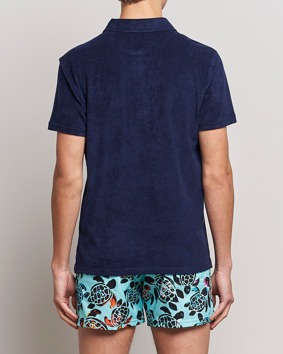 Herren | Hemden | Vilebrequin | Phoenix Terry Shirt Bleu Marine