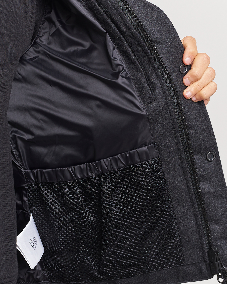 Herren | Jacken | Canada Goose Black Label | Canada Goose Garson Wool Vest Carbon Melange