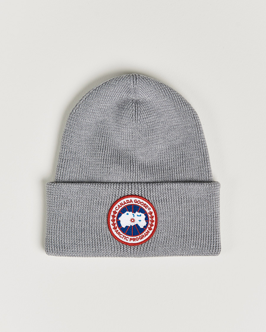 Herren | Canada Goose Arctic Disc Toque Heather Grey | Canada Goose | Arctic Disc Toque Heather Grey