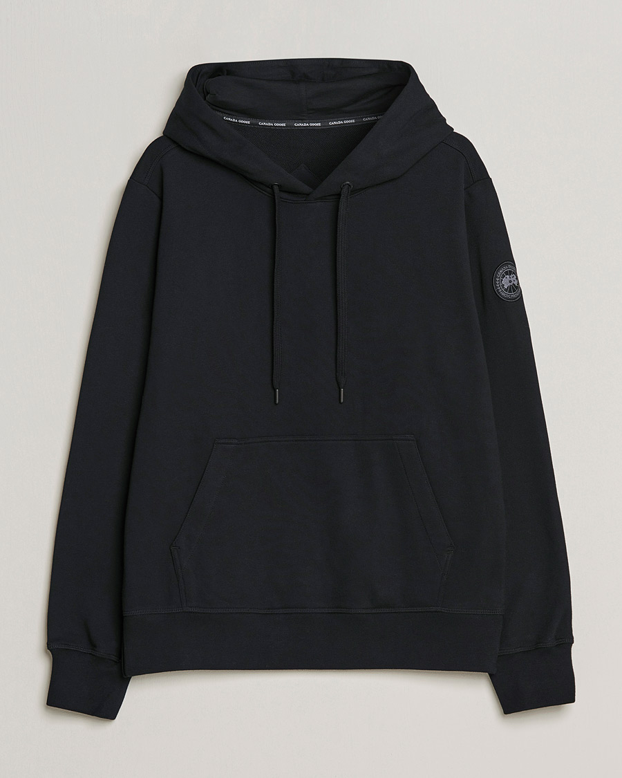 Herren | Pullover | Canada Goose Black Label | Huron Hoody Black