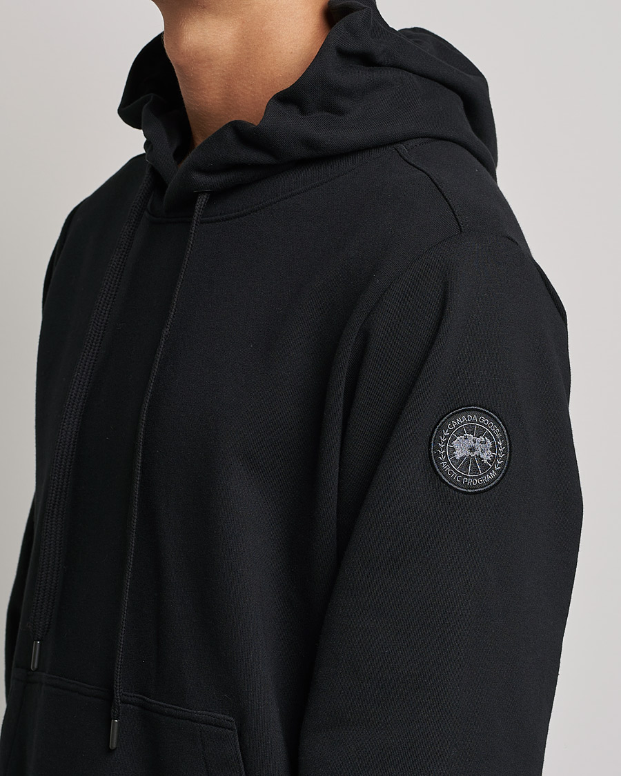 Herren | Pullover | Canada Goose Black Label | Huron Hoody Black