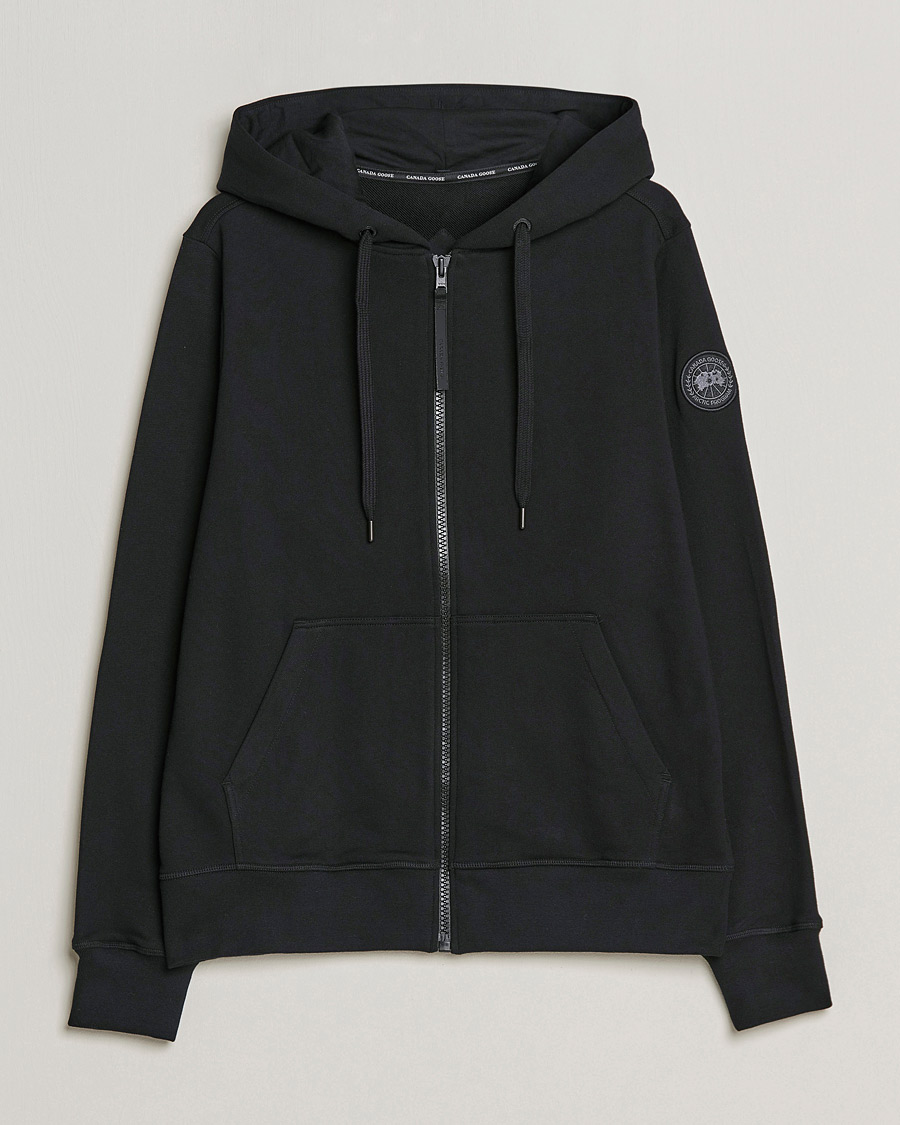 Herren | Pullover | Canada Goose Black Label | FZ Loopback Hoody Black