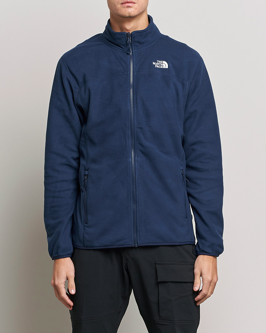 Herren | Pullover | The North Face | 100 Glacier Full Zip Summit Navy