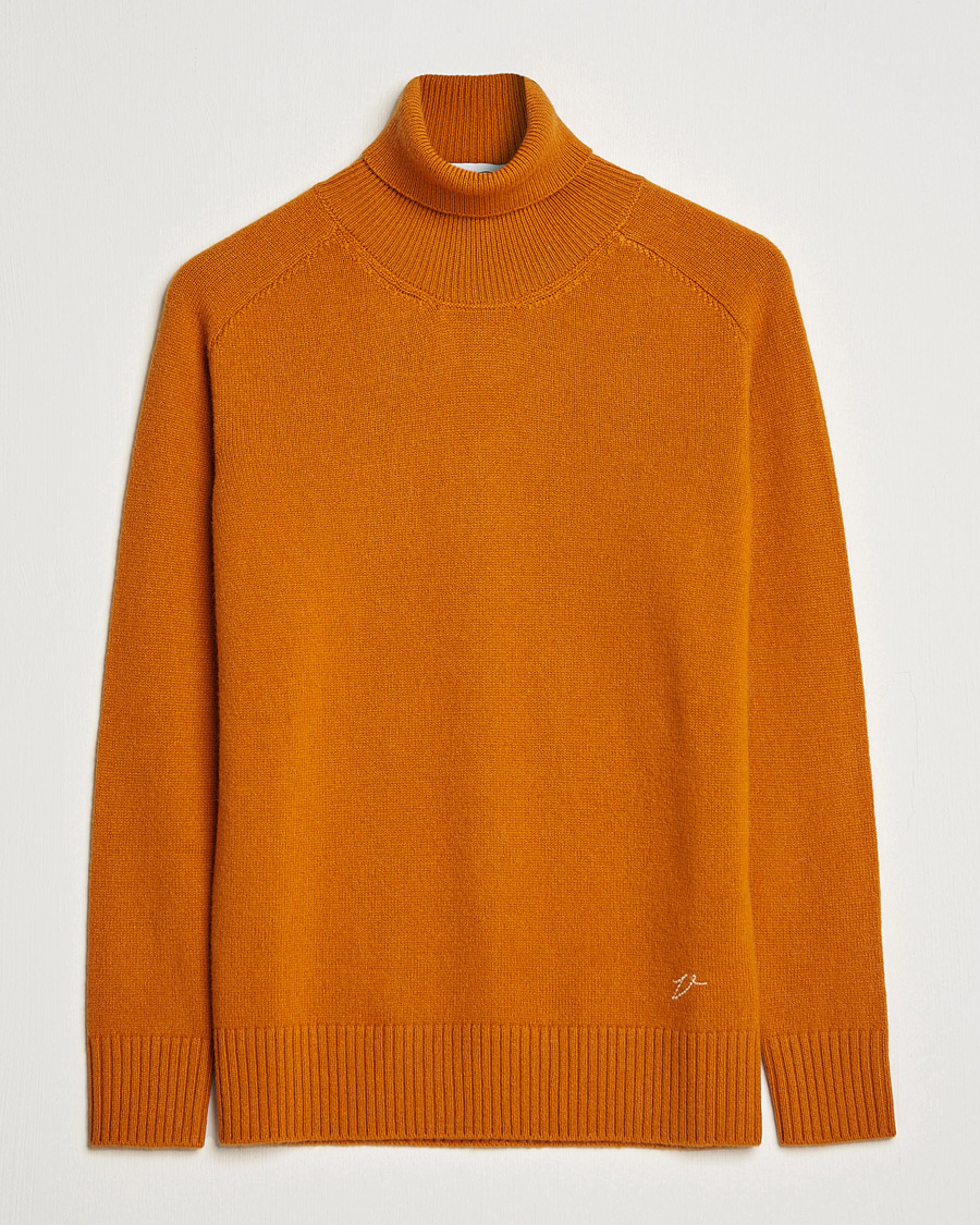 Herren | Pullover | Valstar | Cariaggi Cashmere Rollneck Orange