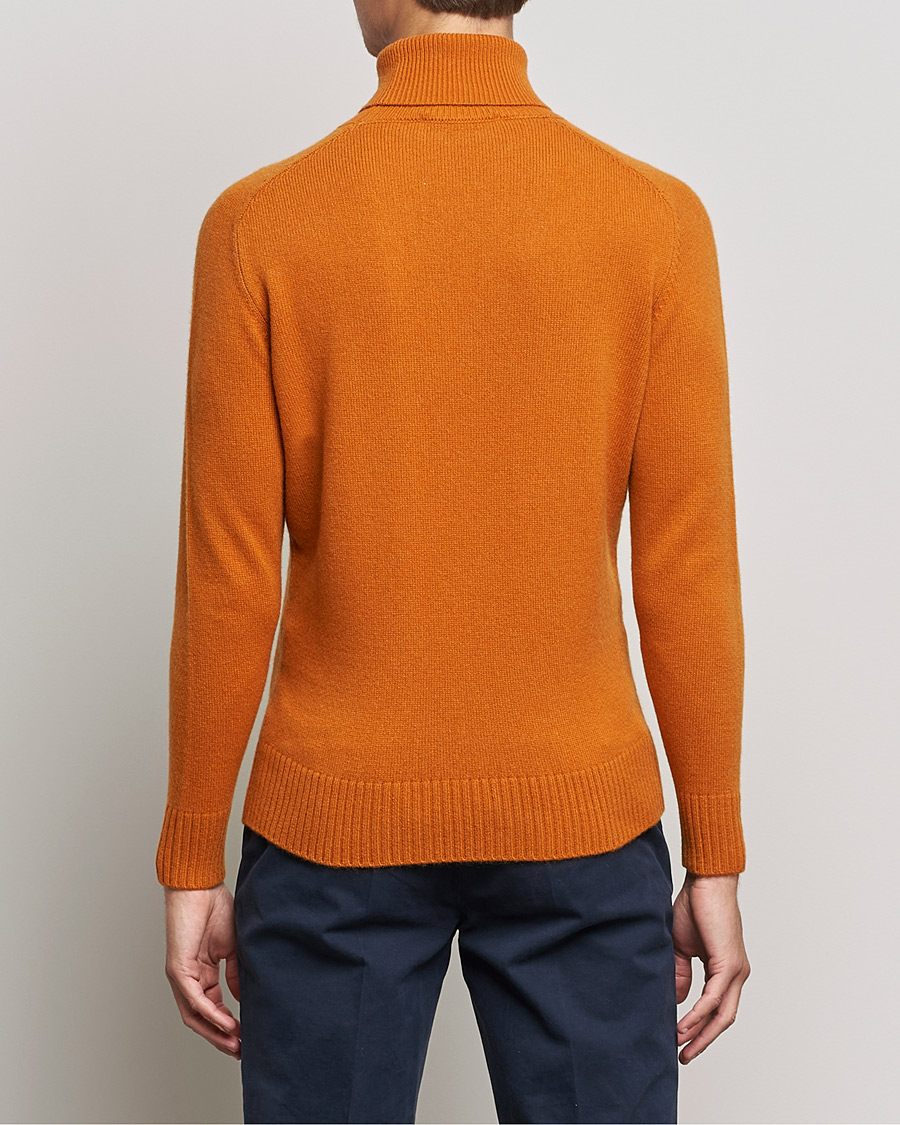 Herren | Pullover | Valstar | Cariaggi Cashmere Rollneck Orange