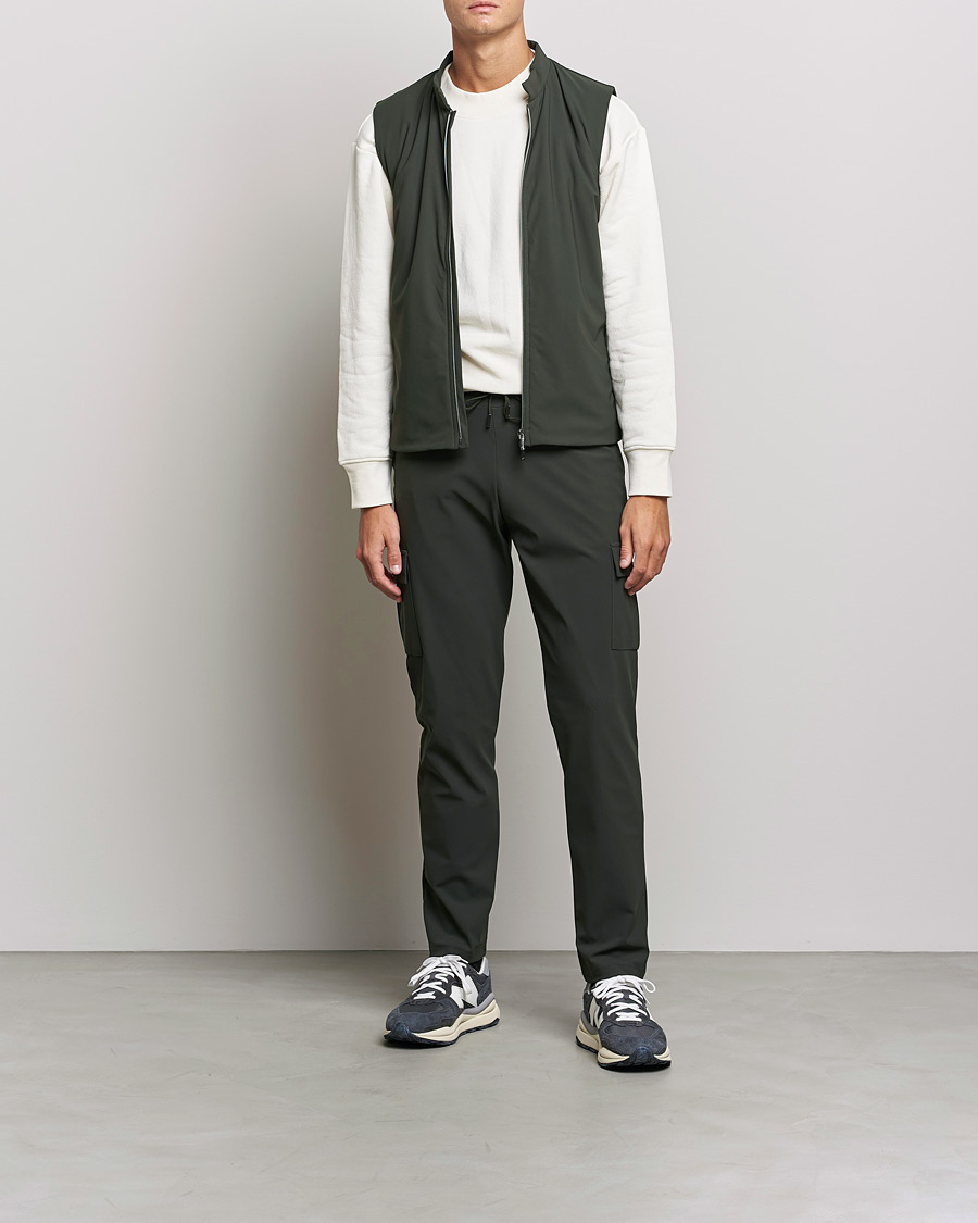 Herren | Westen | Stenströms | Active Jersey Sport Vest Green