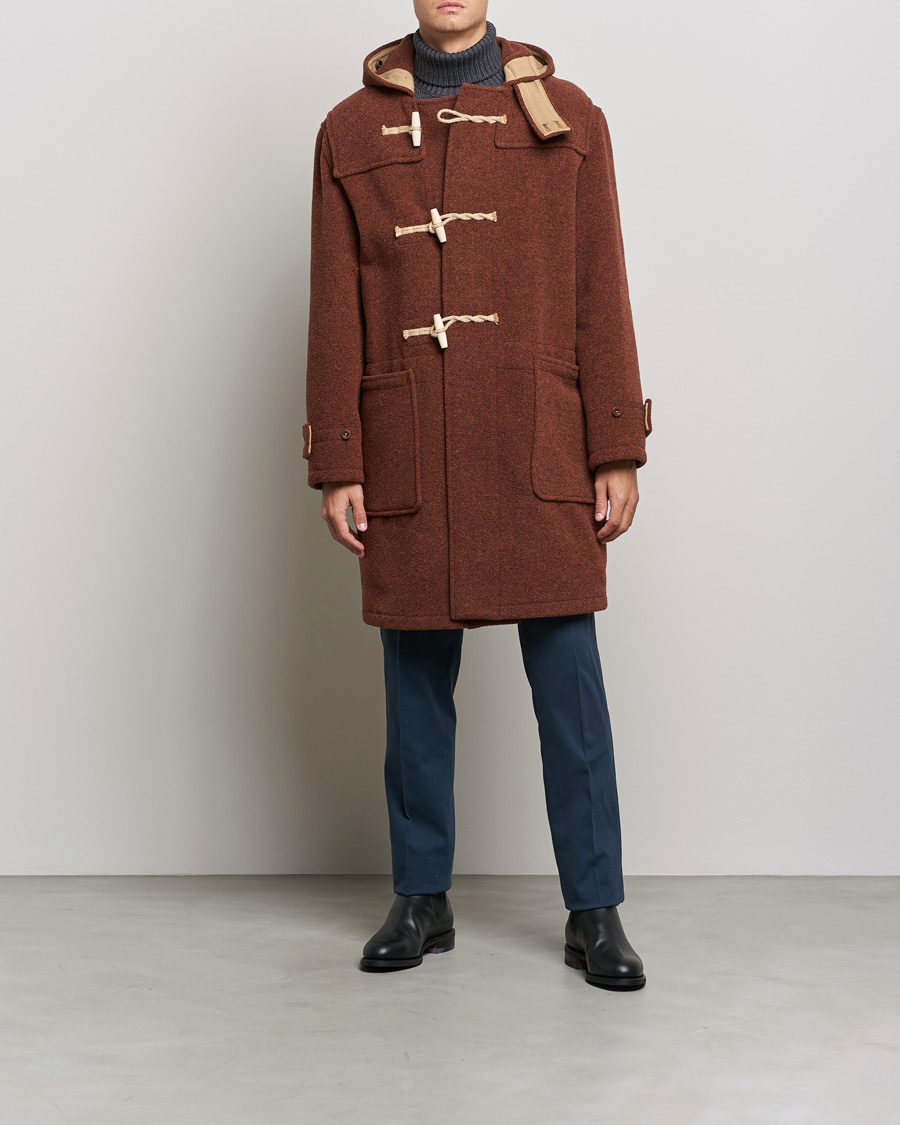 Herren | Jacken | Gloverall | 575 Monty Original Duffle Coat Rust