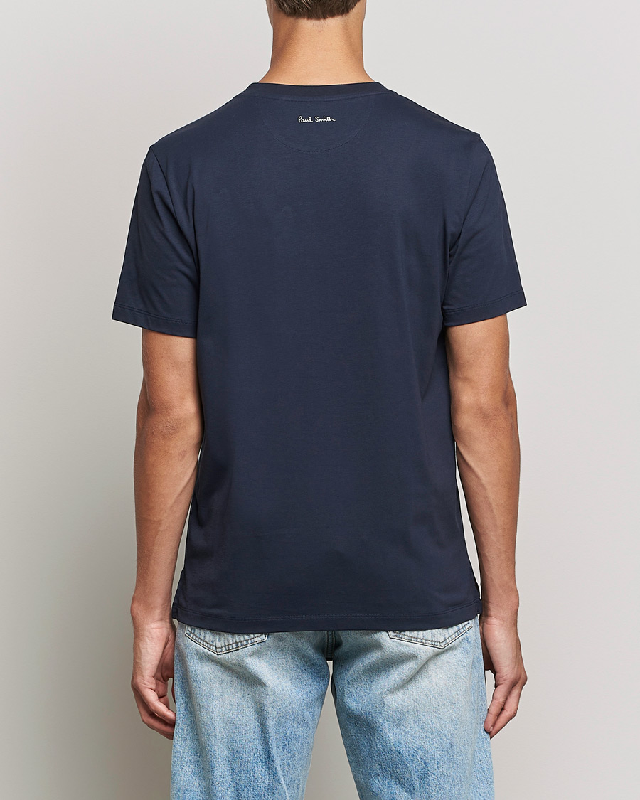 Herren | T-Shirts | Paul Smith | Artist Stripe T-shirt Navy