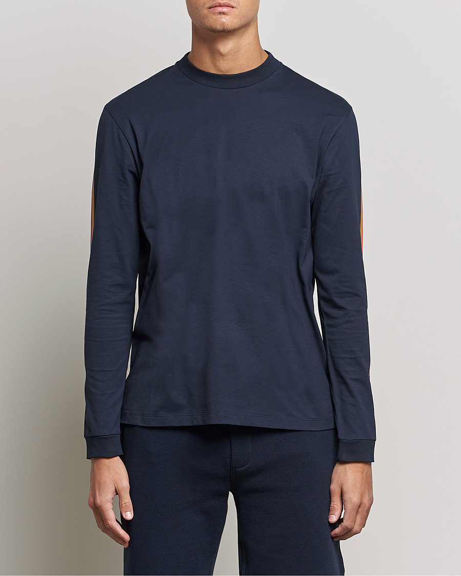 Herren | T-Shirts | Paul Smith | Artist Long Sleeve T-shirt Navy