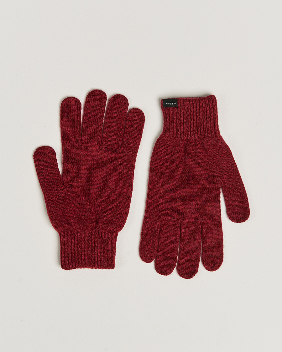 Herren | Paul Smith Chashmere Glove Red | Paul Smith | Chashmere Glove Red