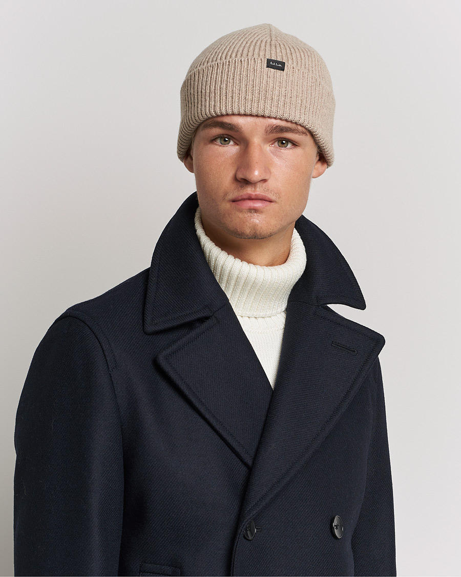 Herren | Paul Smith Cashmere Beanie Brown | Paul Smith | Cashmere Beanie Brown