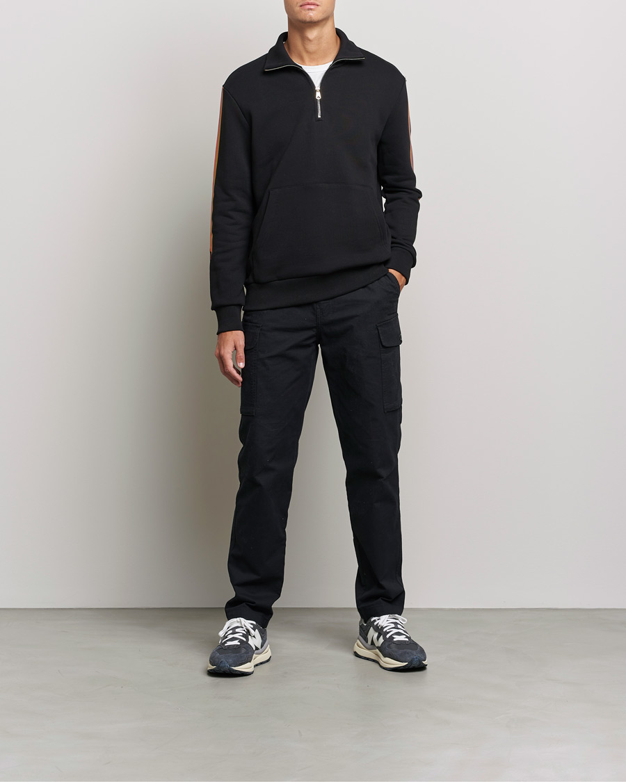 Herren | Pullover | Paul Smith | Half Zip Sweatshirt Black