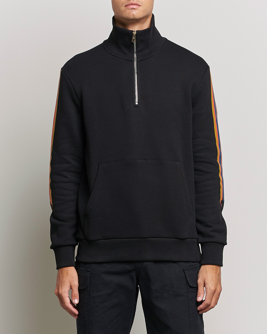 Herren | Pullover | Paul Smith | Half Zip Sweatshirt Black