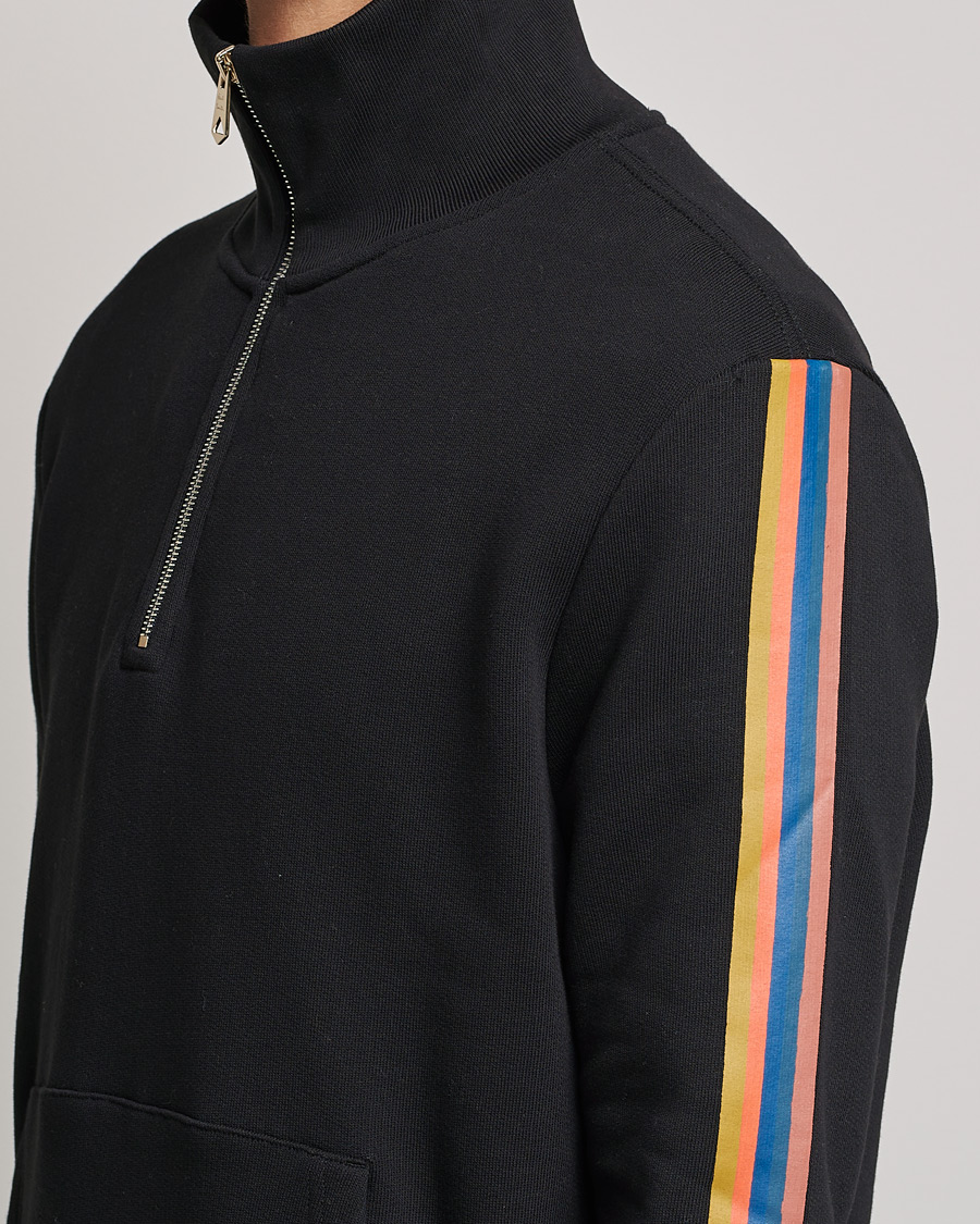 Herren | Pullover | Paul Smith | Half Zip Sweatshirt Black