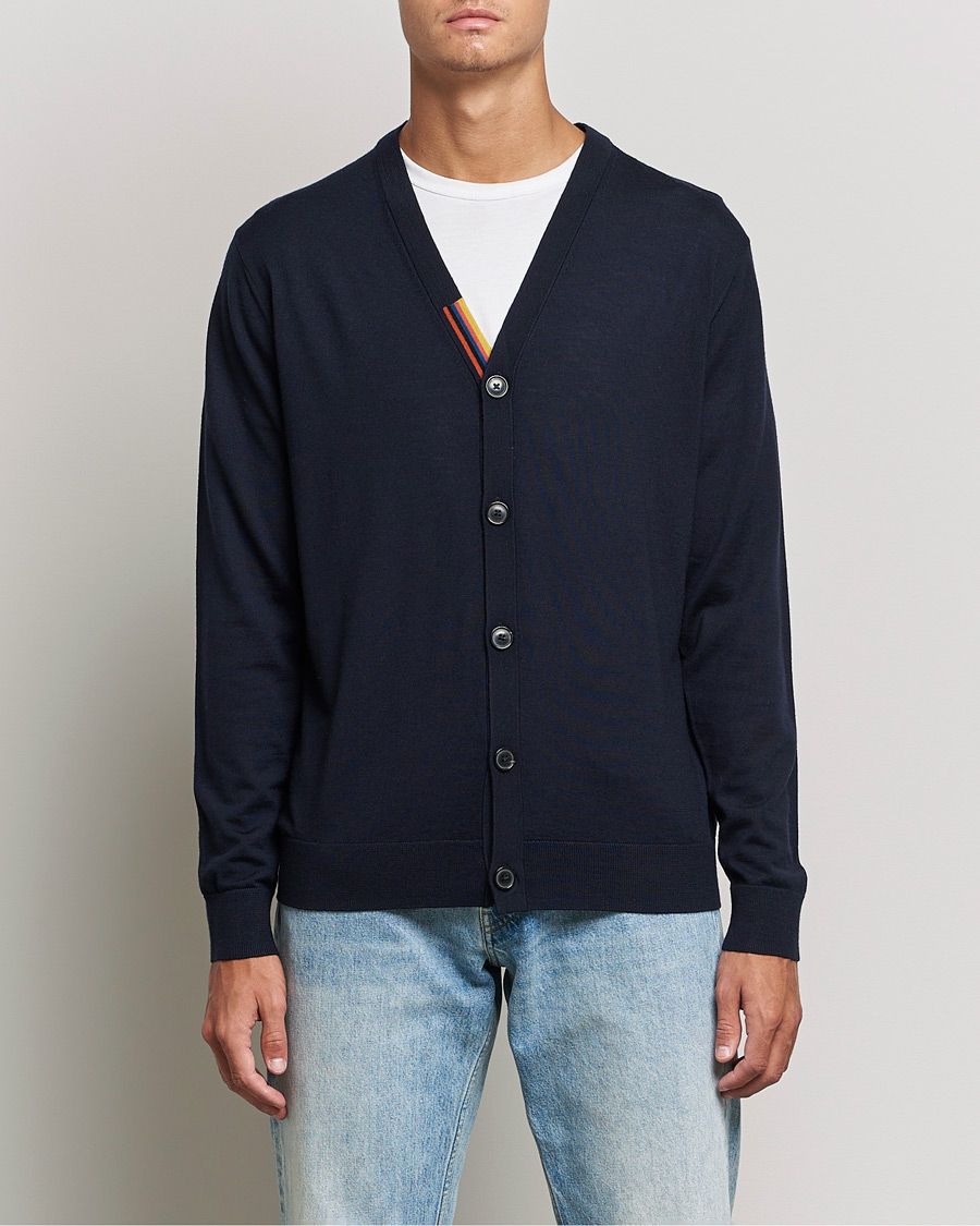 Herren | Pullover | Paul Smith | Knitted Cardigan Navy