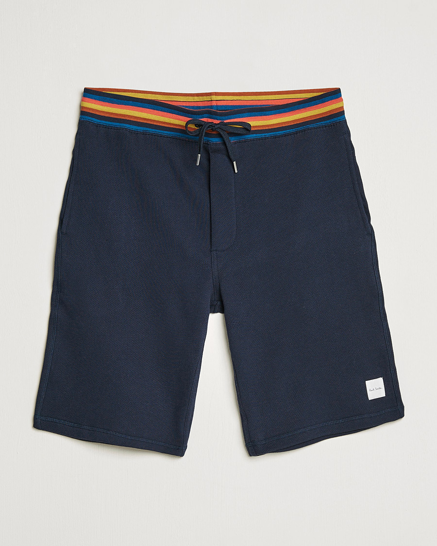 Herren | Shorts | Paul Smith | Birght Stripe Sweat Shorts Navy