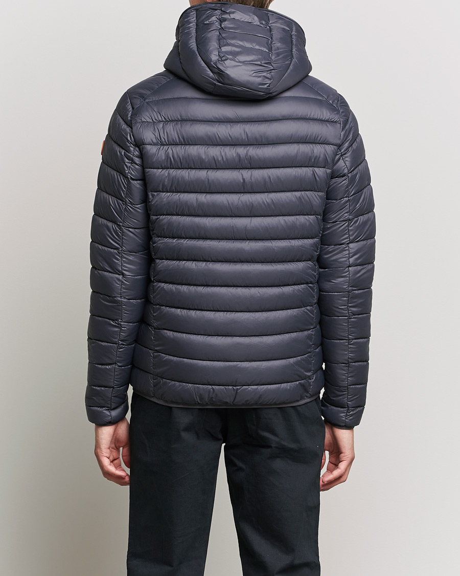 Herren | Jacken | Save The Duck | Donald Lightweight Padded Hooded Jacket Anthracite