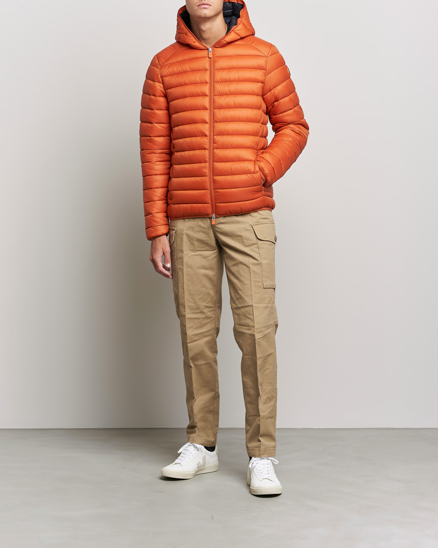 Herren | Jacken | Save The Duck | Donald Lightweight Padded Hooded Jacket Ginger Orange S
