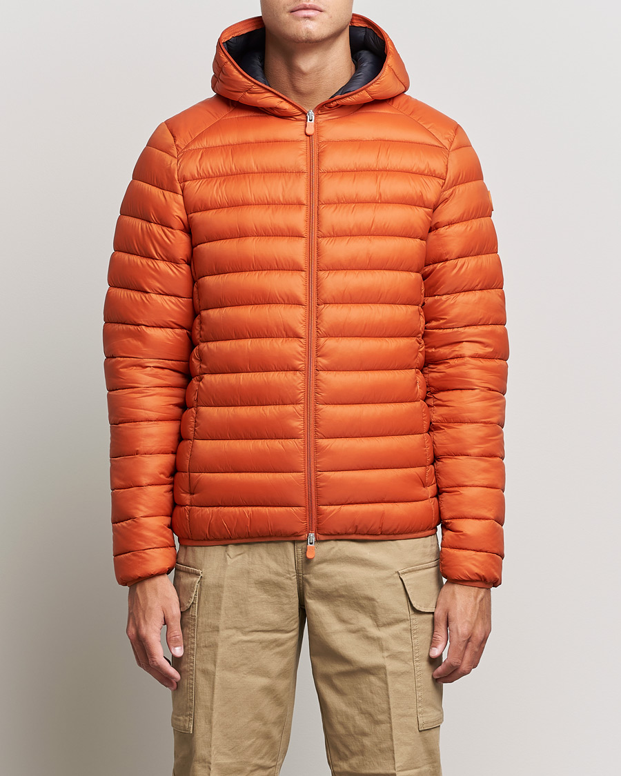 Herren | Jacken | Save The Duck | Donald Lightweight Padded Hooded Jacket Ginger Orange S