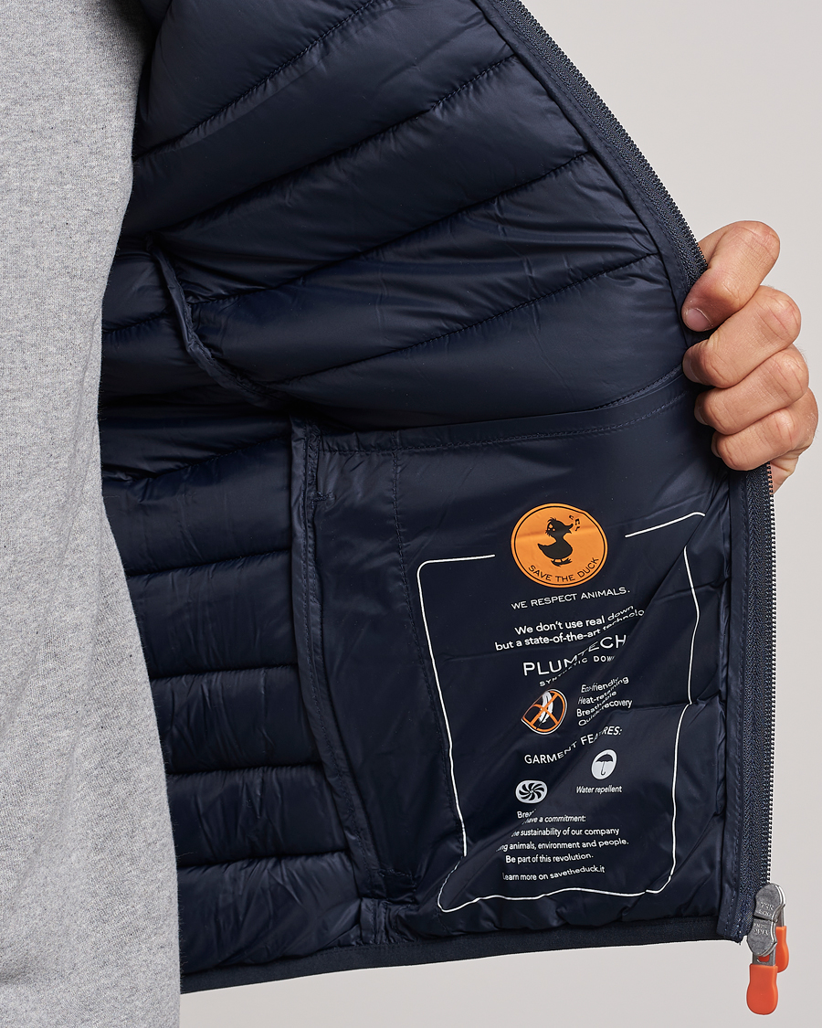 Herren | Westen | Save The Duck | Adam Lightweight Padded Vest Blue Black