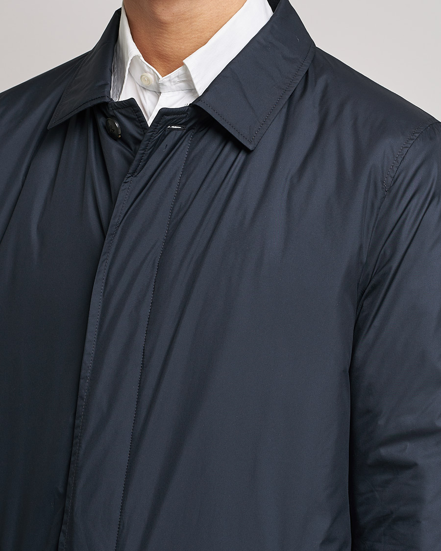 Herren | Jacken | Sunspel | Recycled Polyester Padded Coat Navy