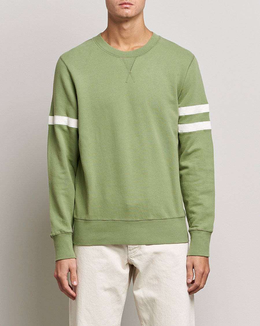Herren | Pullover | Sunspel | Paul Weller Loopback Sweatshirt Dark Sage