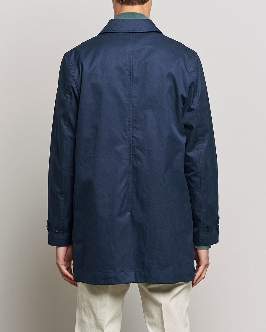 Herren | Jacken | Sunspel | Paul Weller Technical Cotton Mac Night Sky