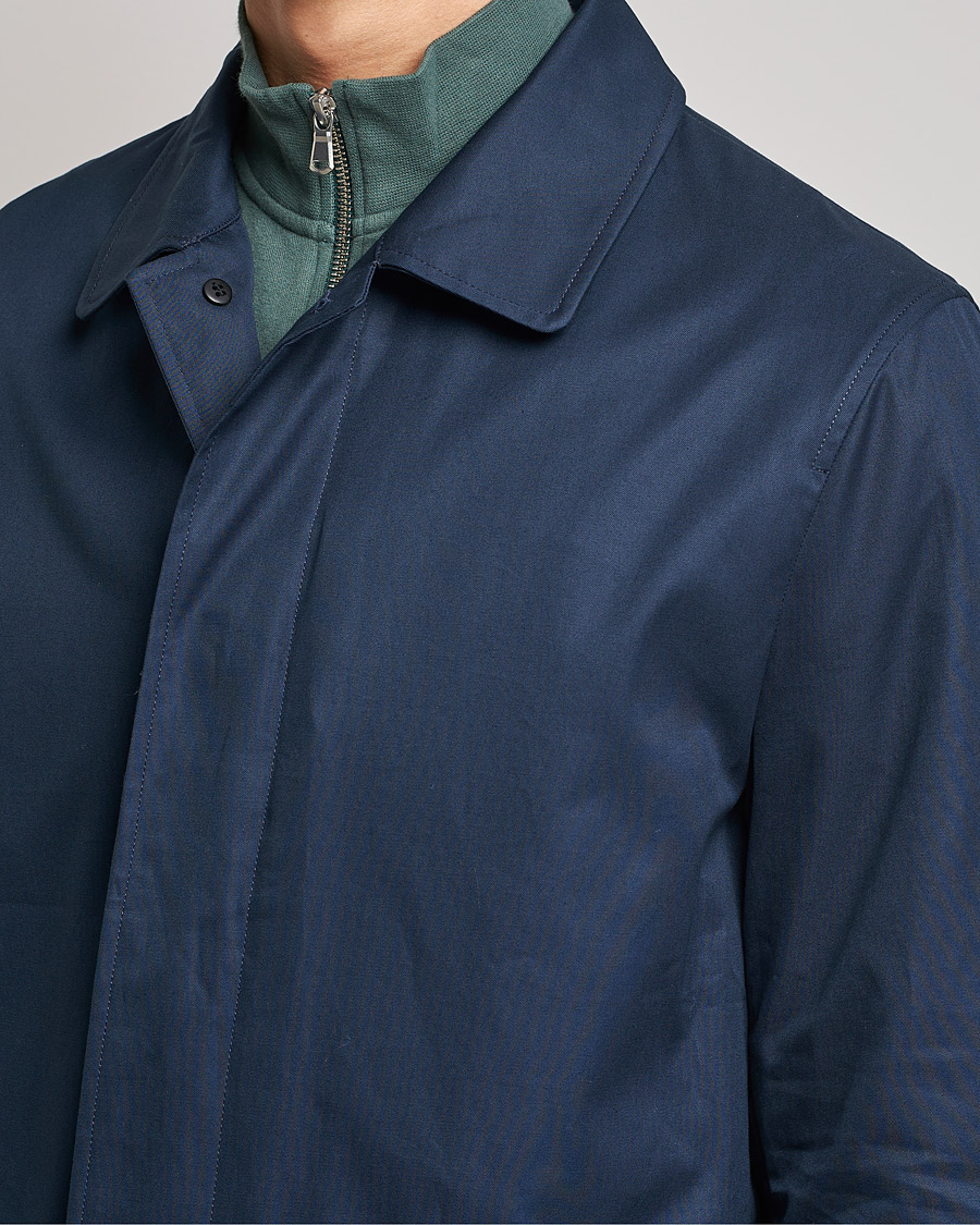 Herren | Jacken | Sunspel | Paul Weller Technical Cotton Mac Night Sky