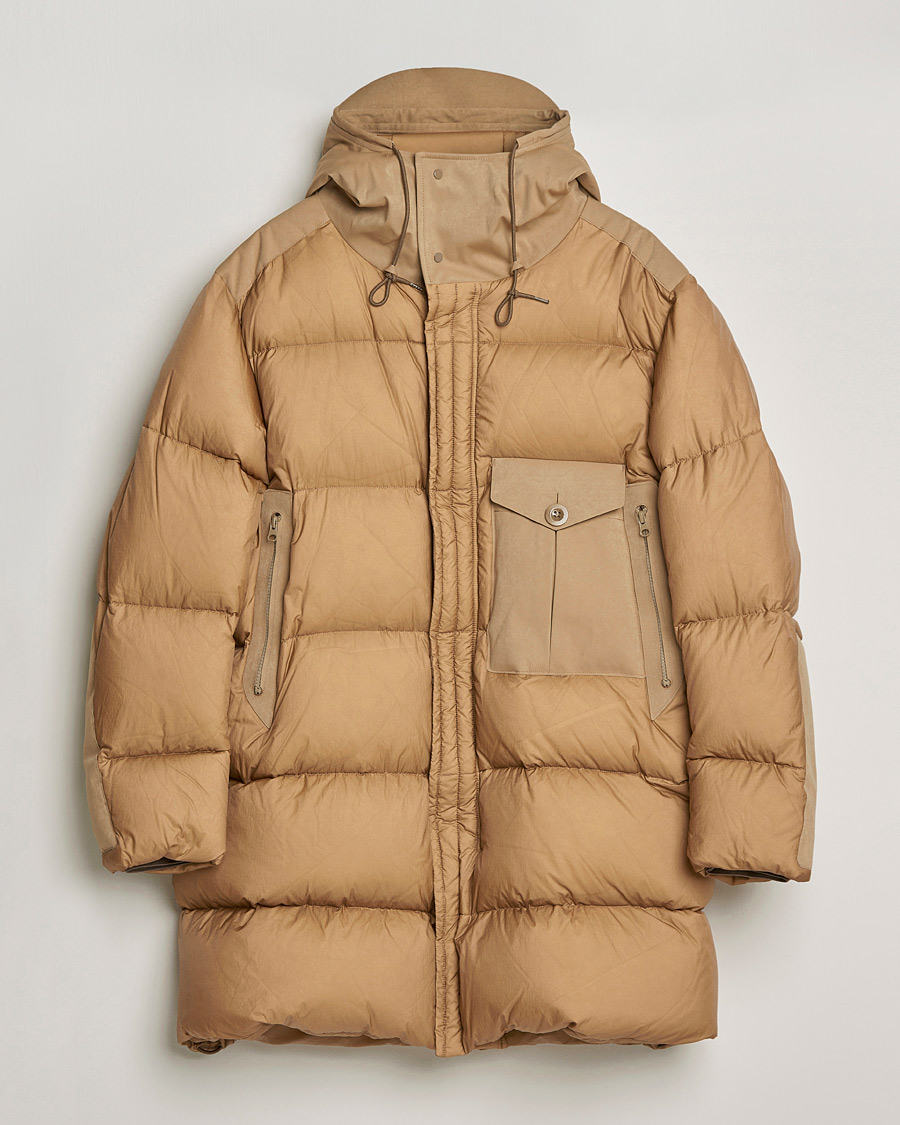 Herren | Jacken | Ten c | Cyclone Combo Down Parka Sand