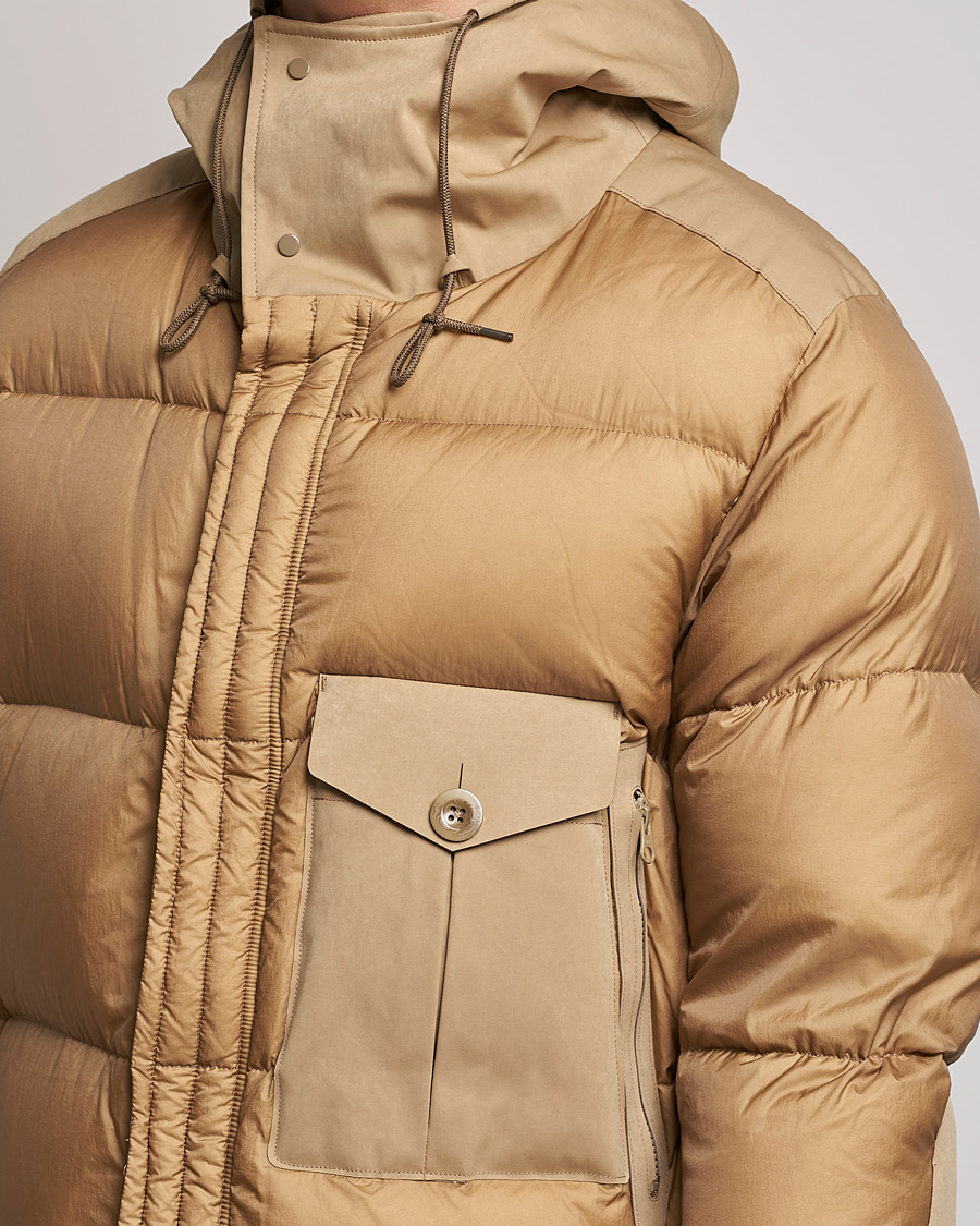 Herren | Jacken | Ten c | Cyclone Combo Down Parka Sand