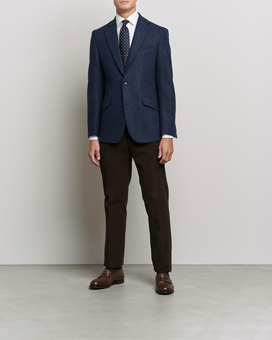 Herren | Sakkos | Walker Slater | Edward Harris Tweed Blazer Navy