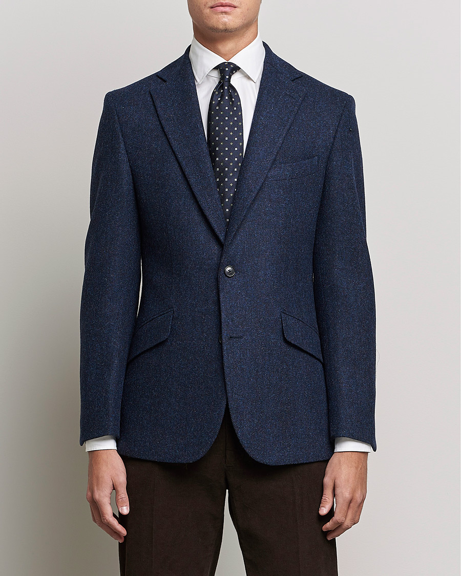 Herren | Sakkos | Walker Slater | Edward Harris Tweed Blazer Navy