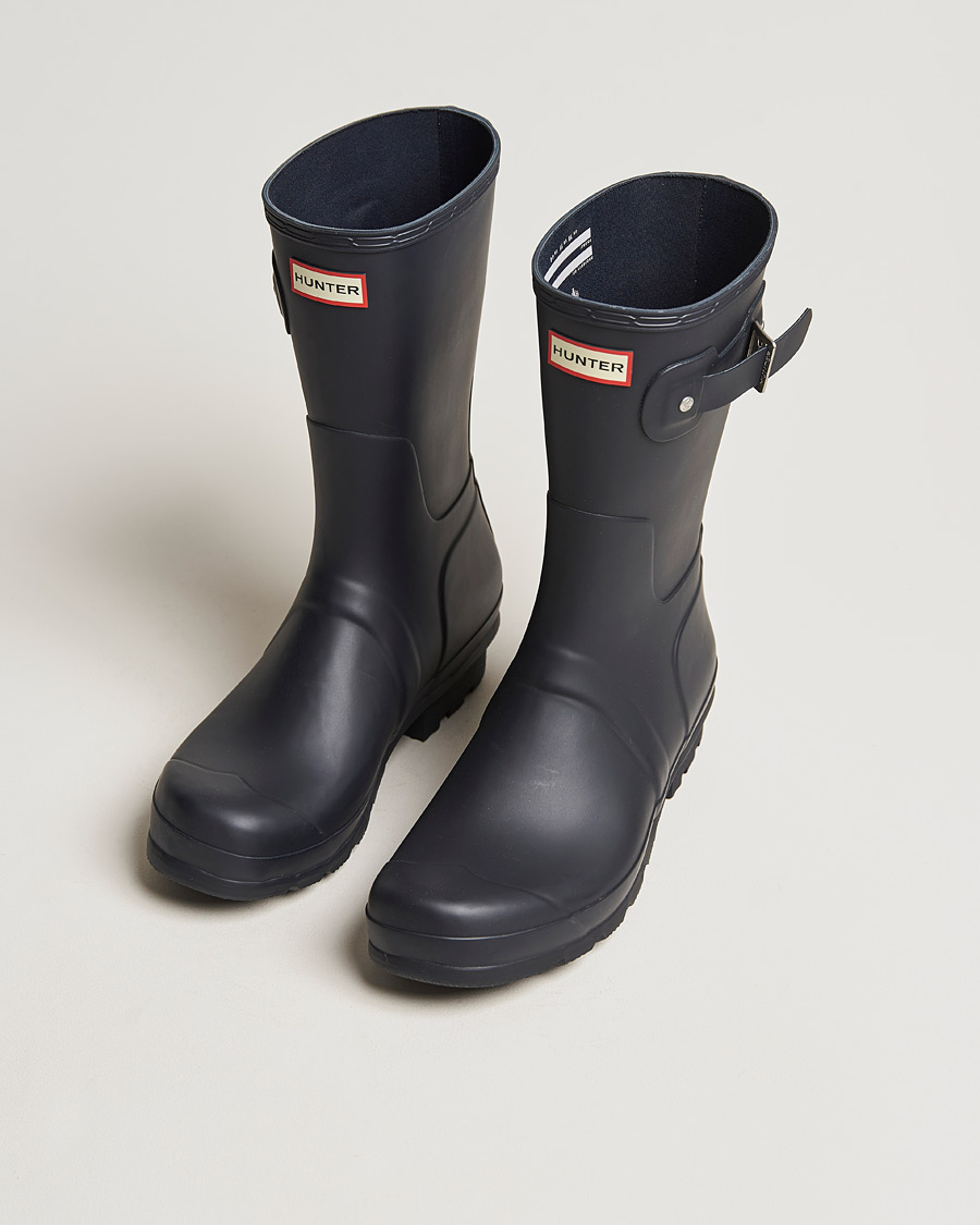 Herren | Hunter Boots Original Short Boot Navy | Hunter Boots | Original Short Boot Navy