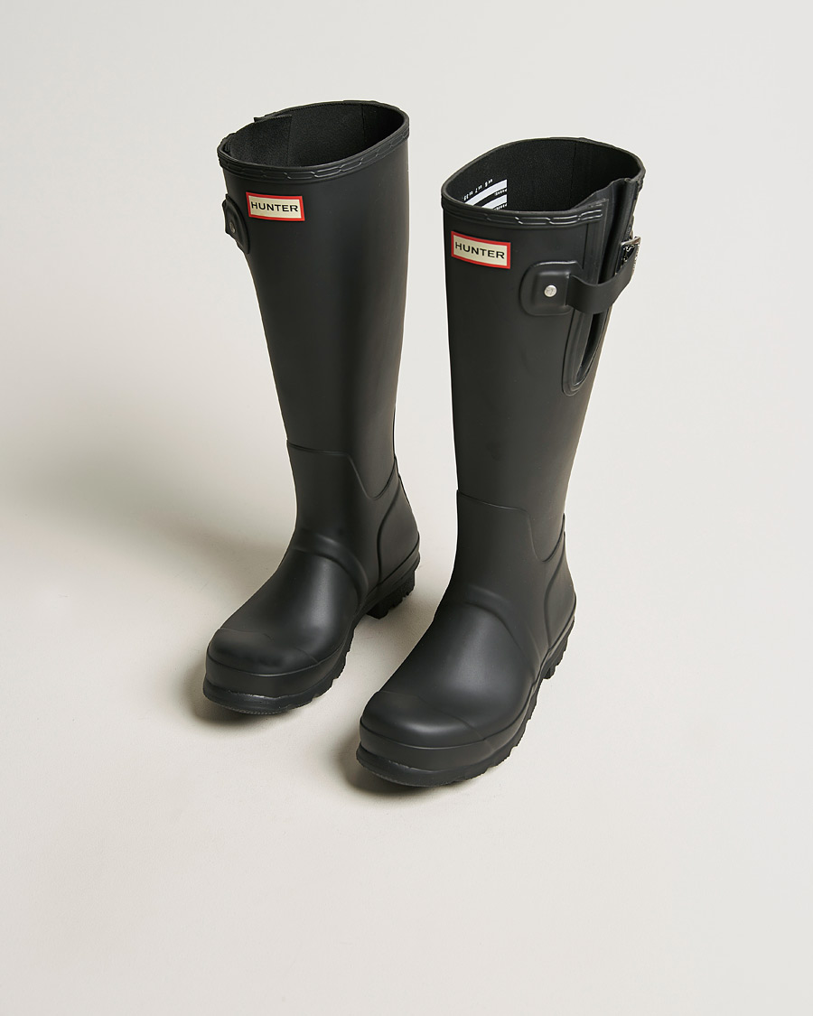 Herren | Schuhe | Hunter Boots | Original Tall Side Adjustable Boot Black