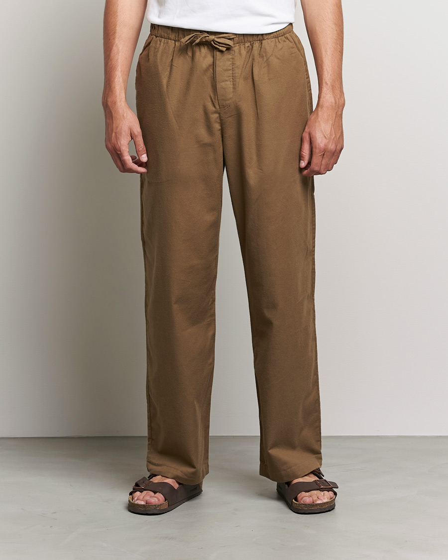 Herren | Kleidung | Tekla | Flannel Pyjama Pants Moss
