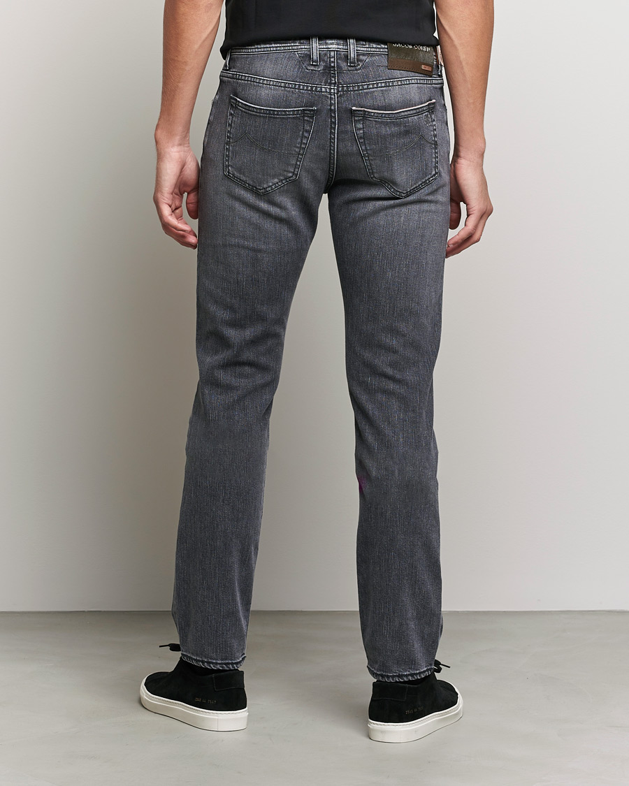 Herren | Jeans | Jacob Cohën | Bard Limited Edition Slim Fit Jeans Grey/Black