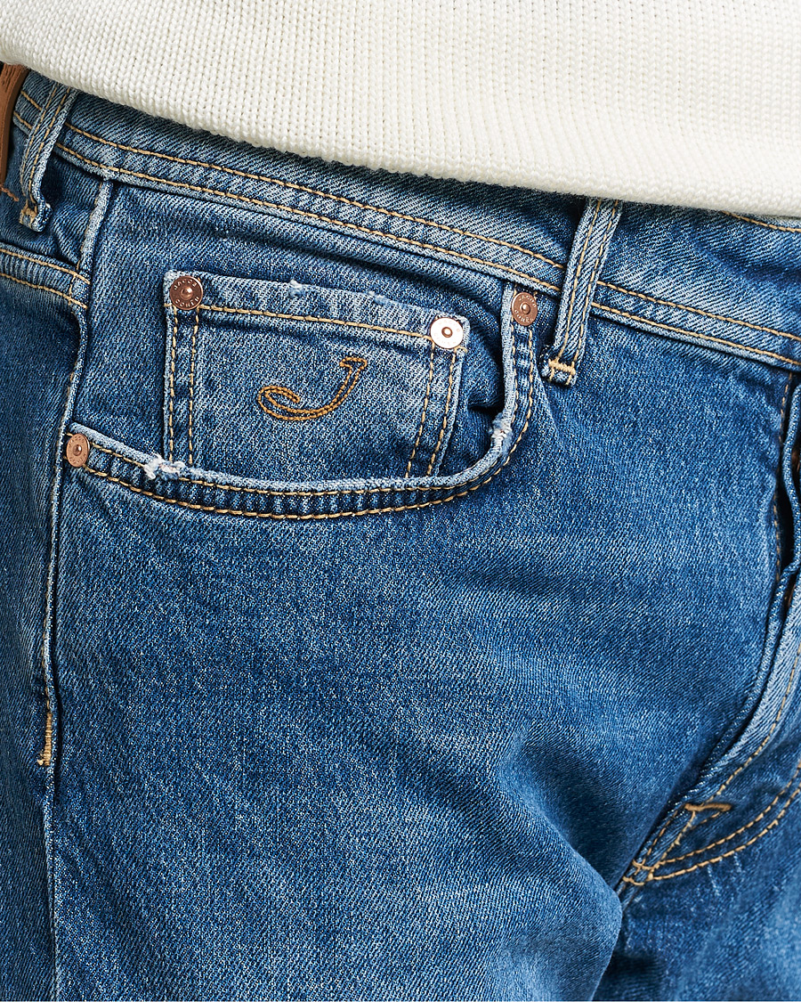 Herren | Jeans | Jacob Cohën | Bard Slim Fit Jeans Vintage Wash
