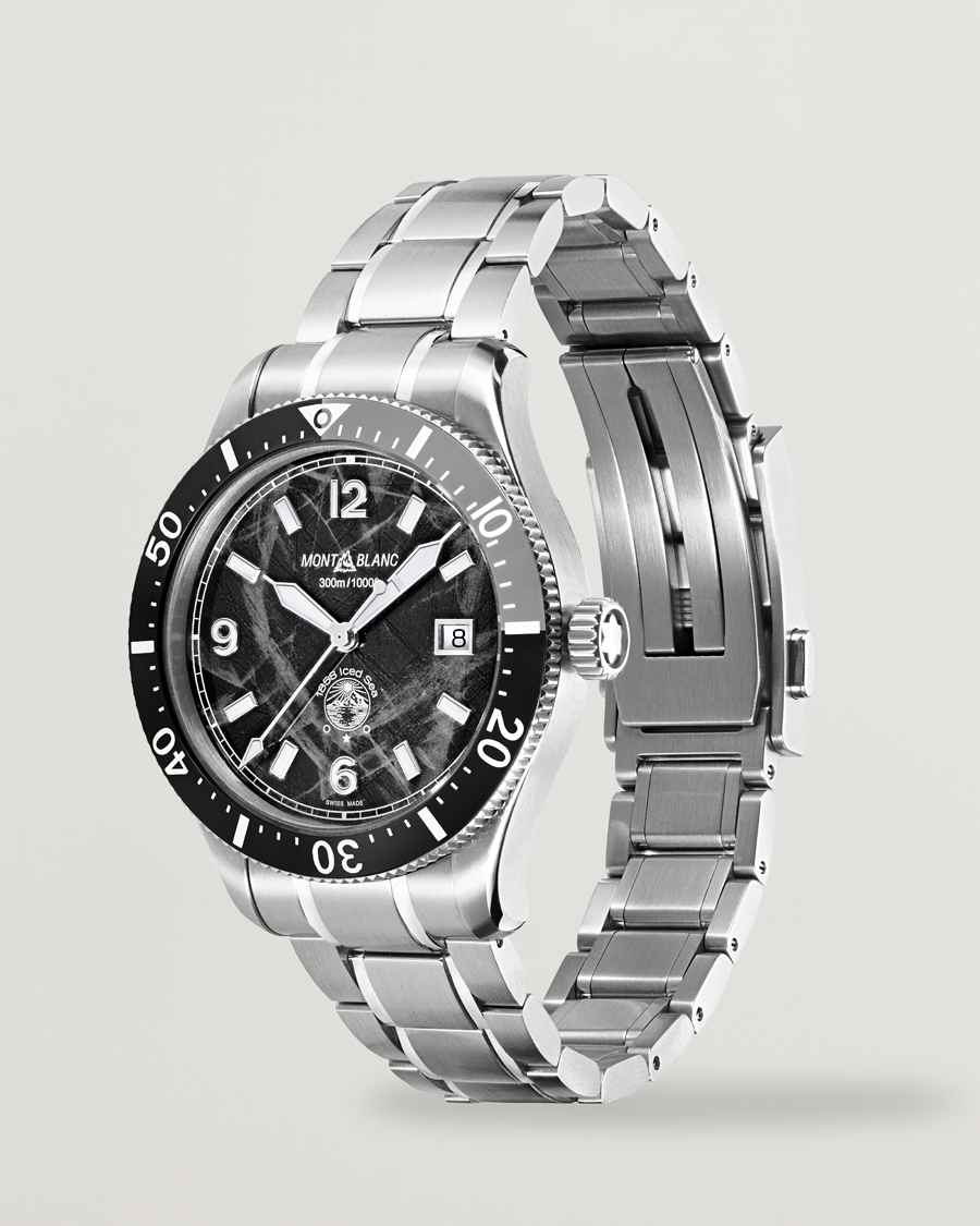 Herren | Montblanc 1858 Iced Sea Automatic 41mm Black | Montblanc | 1858 Iced Sea Automatic 41mm Black