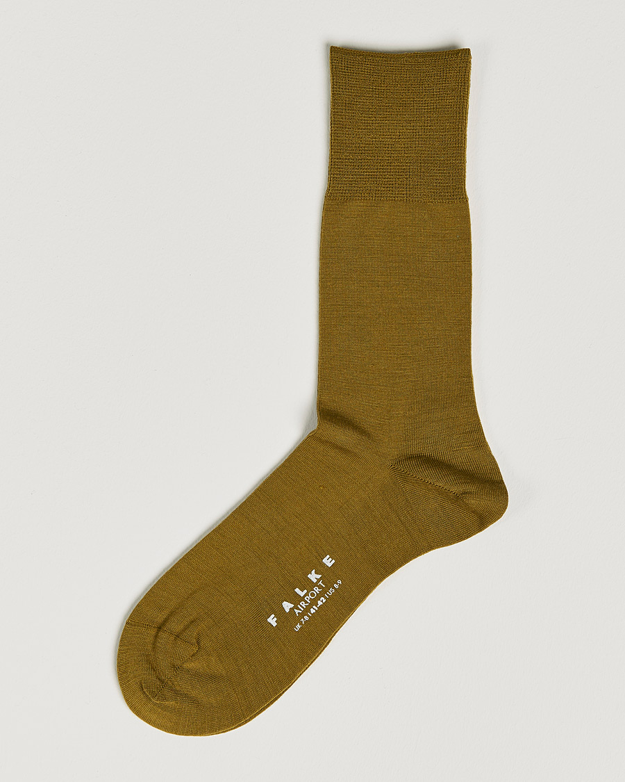 Herren | Unterwäsche | Falke | Airport Socks Dried Herb