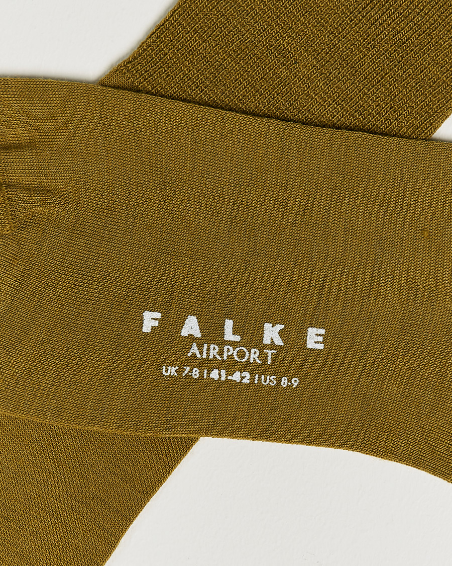 Herren | Unterwäsche | Falke | Airport Socks Dried Herb