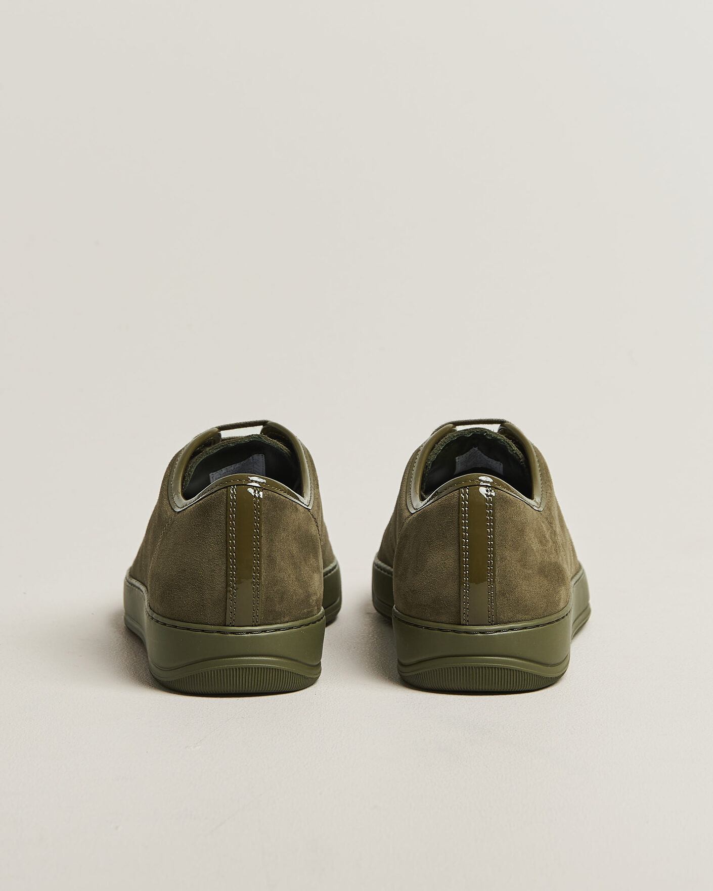 Herren | Sneaker | Lanvin | Patent Cap Toe Sneaker Khaki