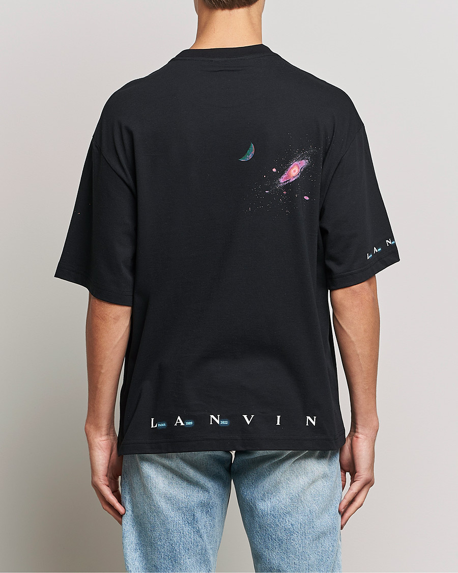 Herren | T-Shirts | Lanvin | Sci-Fi Printed T-Shirt Black