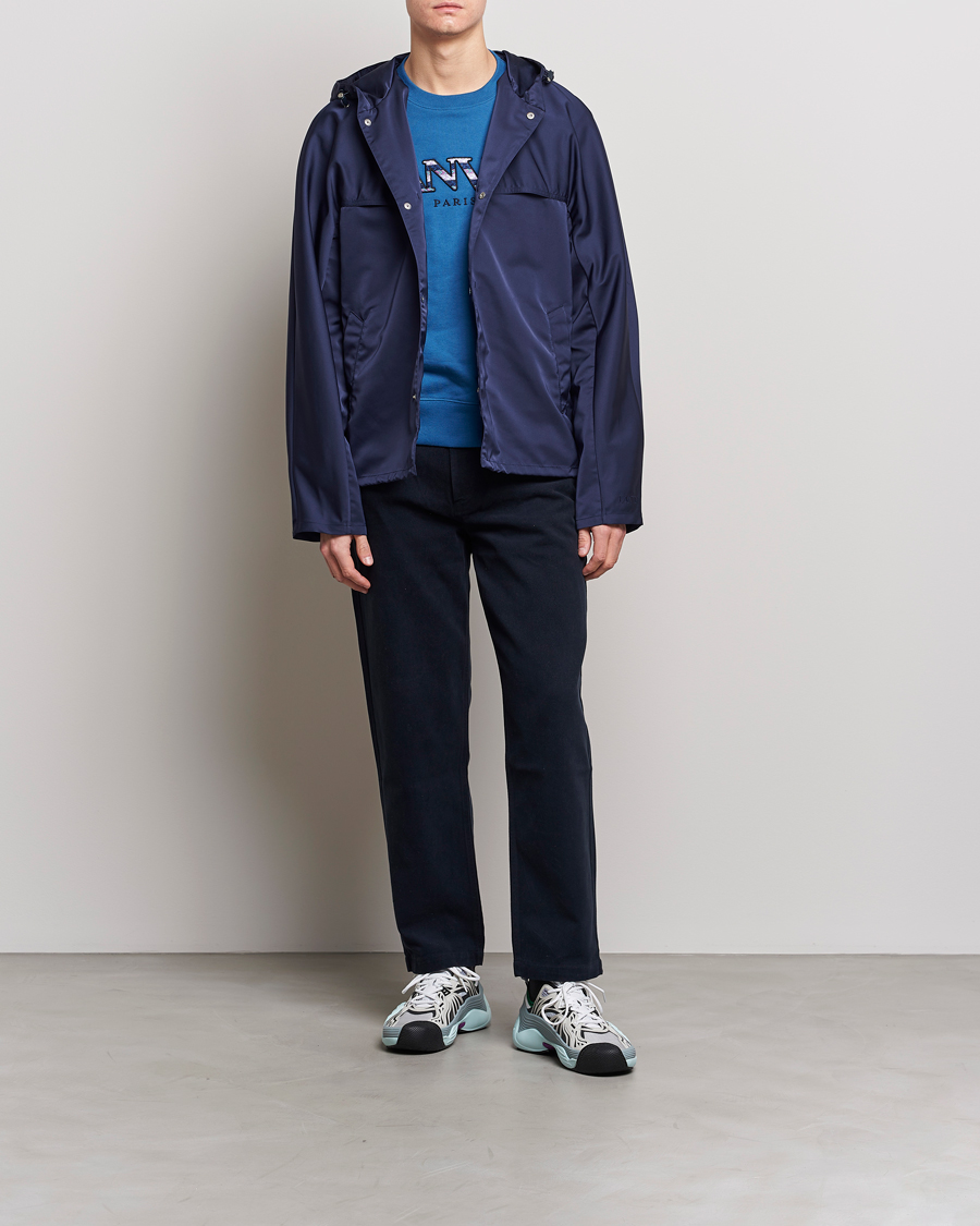Herren | Jacken | Lanvin | Packable Windbreaker Ink Blue
