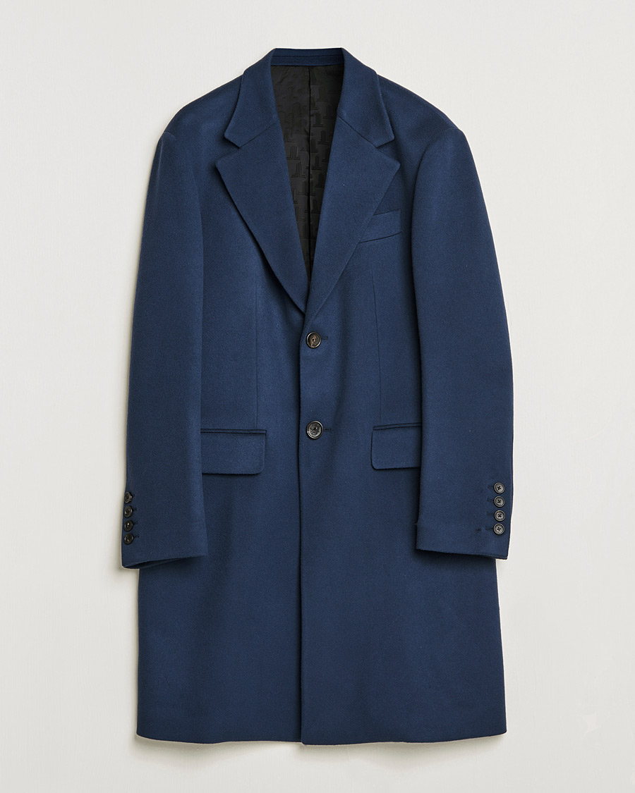 Herren | Jacken | Lanvin | Classic Wool Coat Midnight Blue